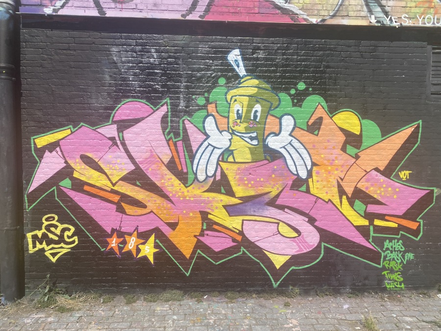 sket, ndsm, graffiti, amsterdam